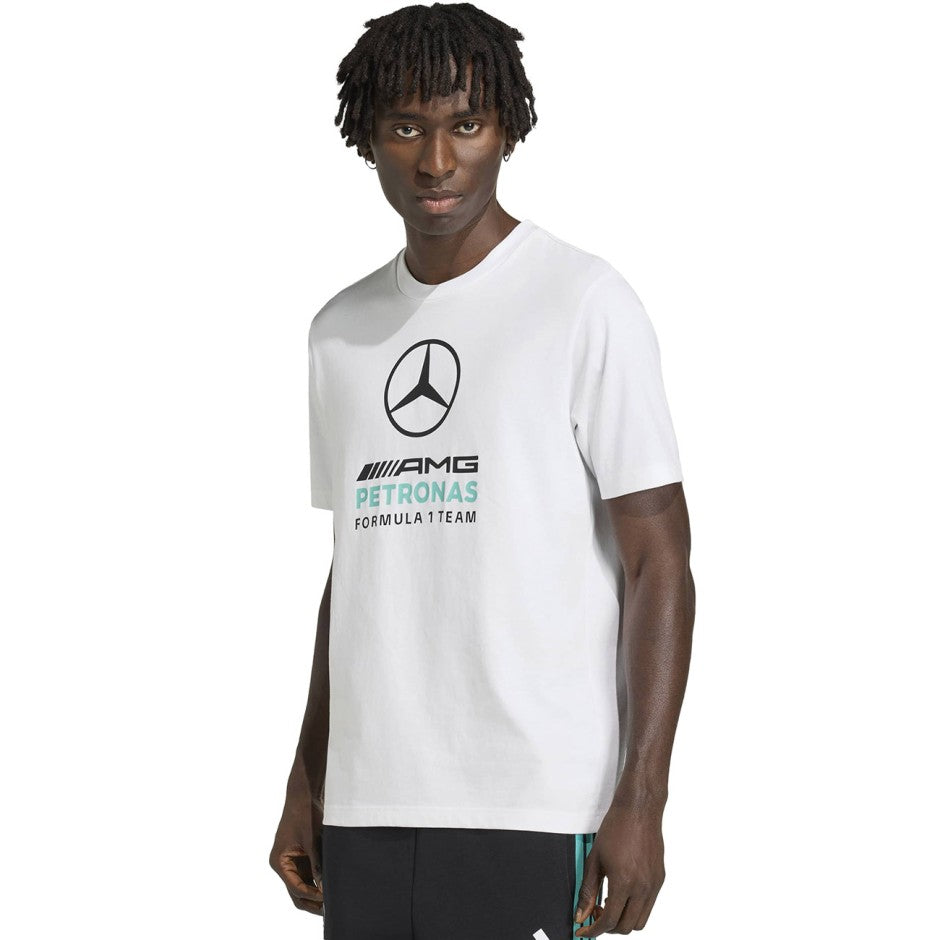 Ανδρική Κοντομάνικη Μπλούζα Λευκή - adidas Performance Mercedes-AMG Petronas Formula One Team DNA