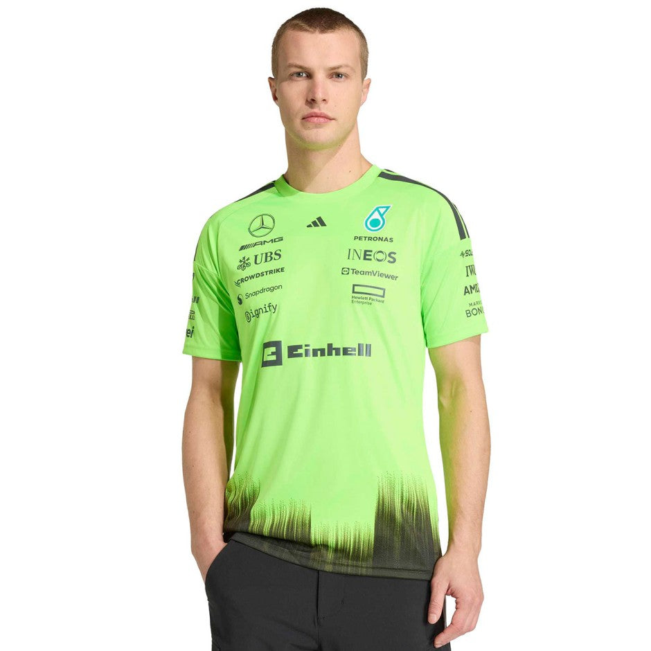 Ανδρική Κοντομάνικη Μπλούζα Πράσινη - adidas Performance Mercedes-AMG Petronas Formula One Team