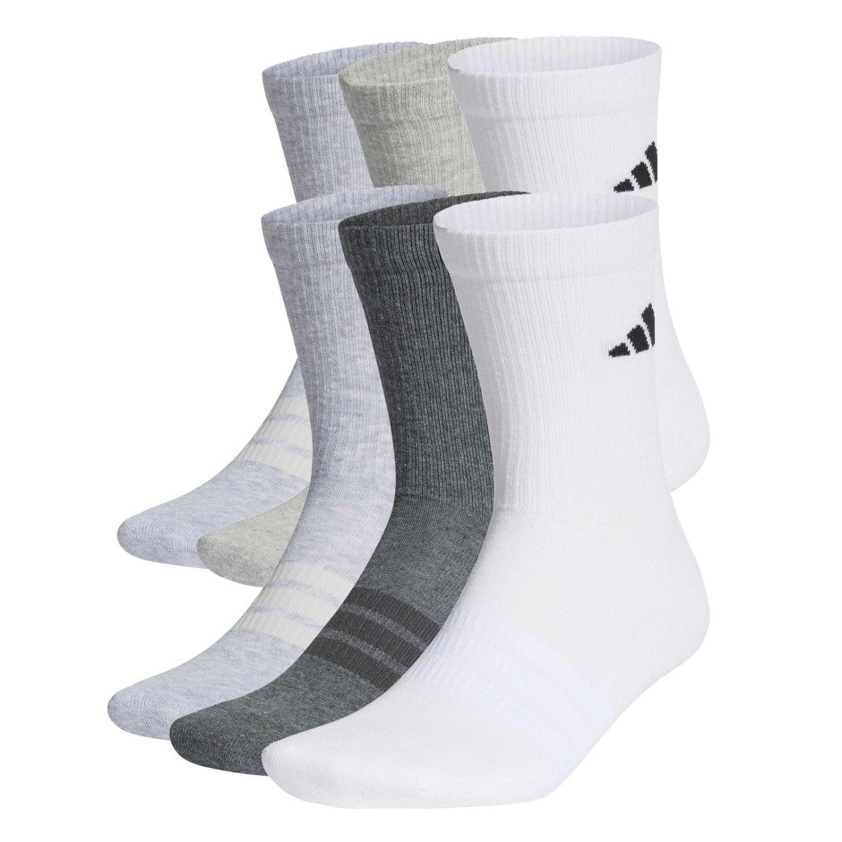 Κάλτσες Πολύχρωμες - adidas Performance Cushioned Crew 6 Pairs