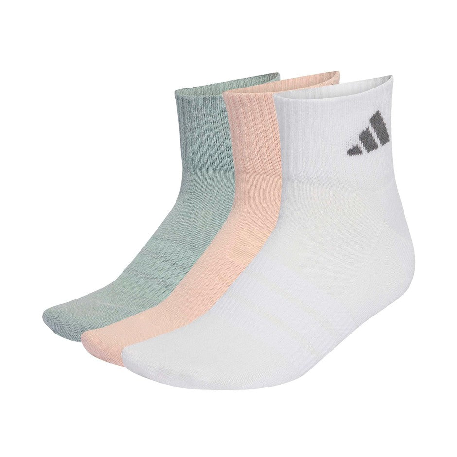 Κάλτσες Πολύχρωμες - adidas Performance Cushioned Sportswear Ankle 3 Pairs