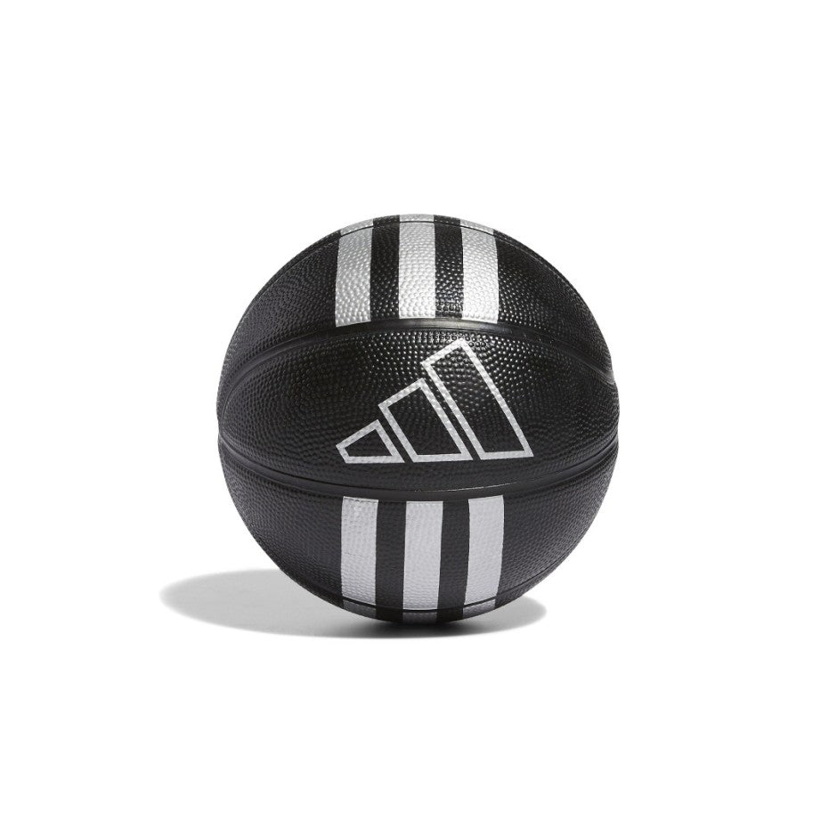 Μπάλα Μπάσκετ Μαύρη - adidas Performance 3-Stripes Rubber Mini