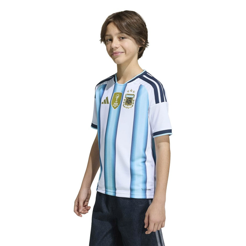 Παιδική Εμφάνιση Ποδοσφαίρου Λευκή - adidas Performance Argentina 26 Home Jersey