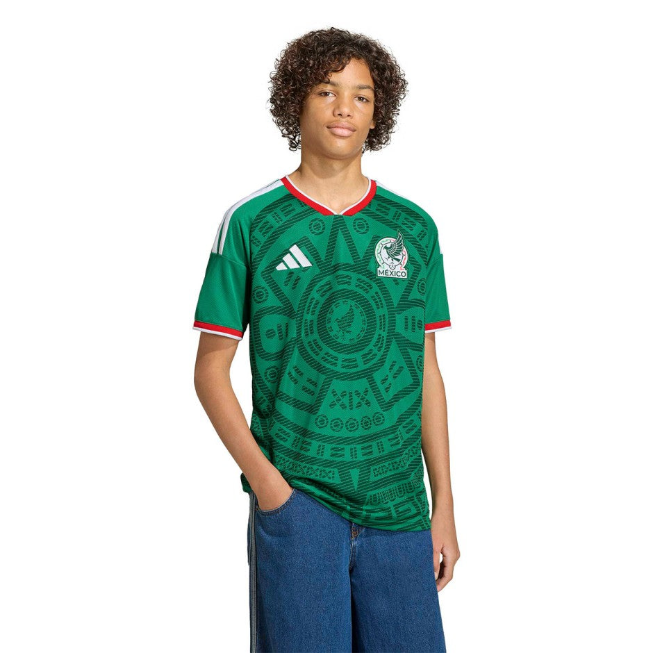 Παιδική Εμφάνιση Ποδοσφαίρου Πράσινη - adidas Performance Mexico 26 Home Jersey