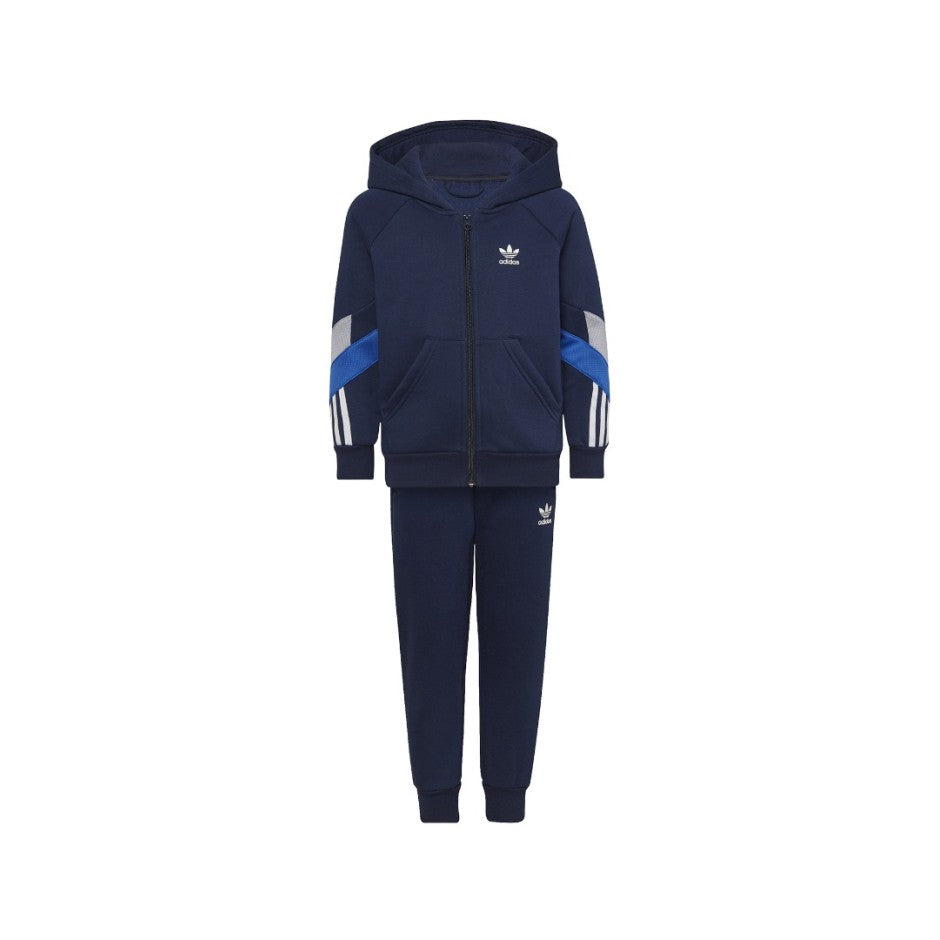 Παιδικό Σετ Φόρμας adidas Originals FZ HOODIE SET Μπλε HL6862