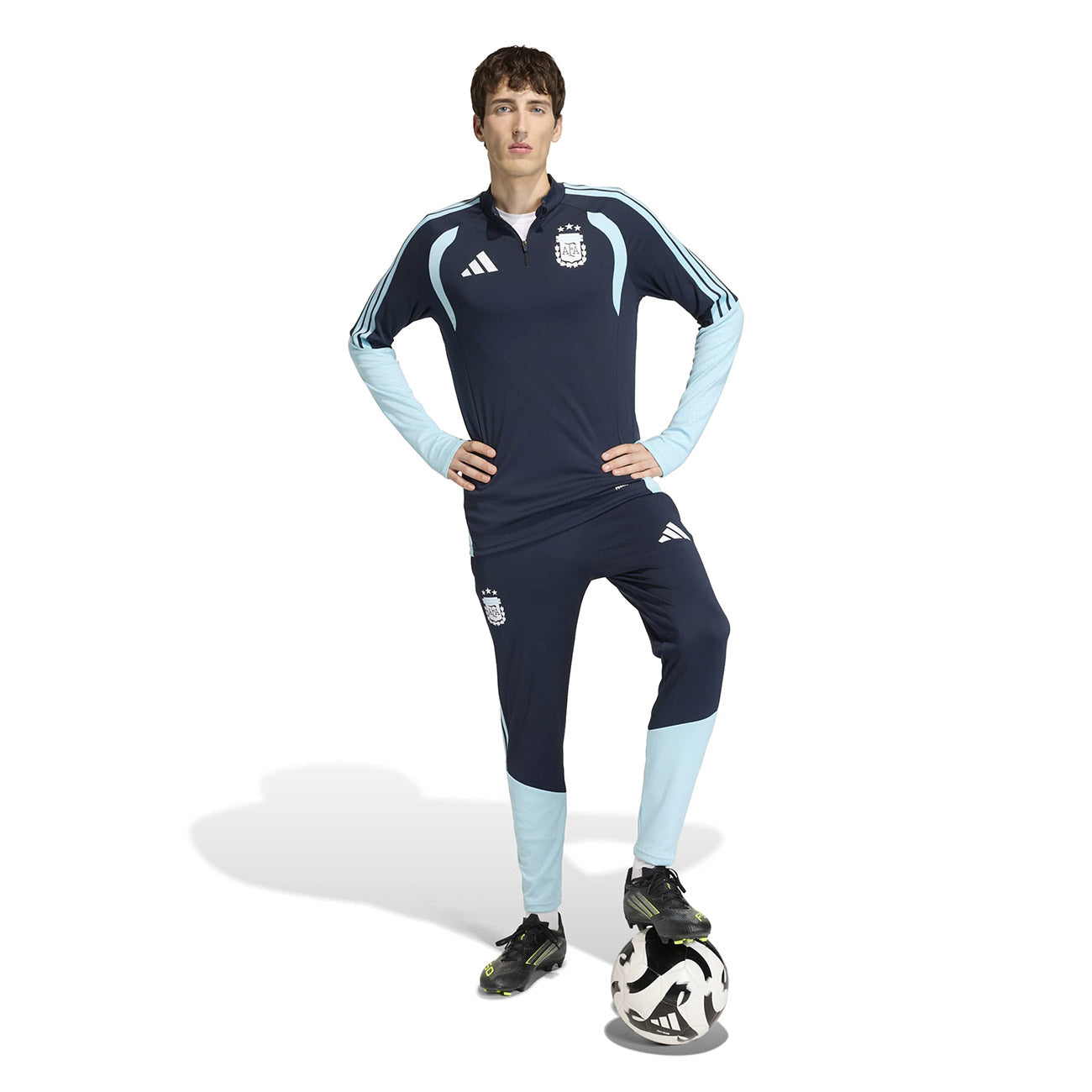Ανδρικό Παντελόνι Φόρμα Ποδοσφαίρου Μπλε - adidas Performance Argentina Tiro 26