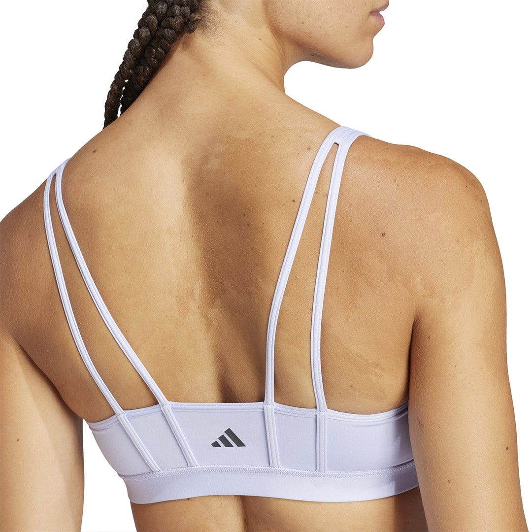 Γυναικείο Αθλητικό Μπουστάκι Μωβ - adidas Performance All Me Essentials