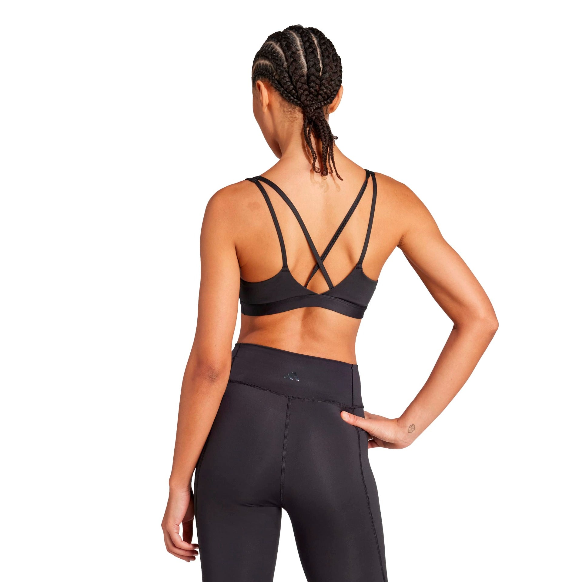 Γυναικείο Μπουστάκι Προπόνησης Μαύρο - adidas Performance All Me Essentials