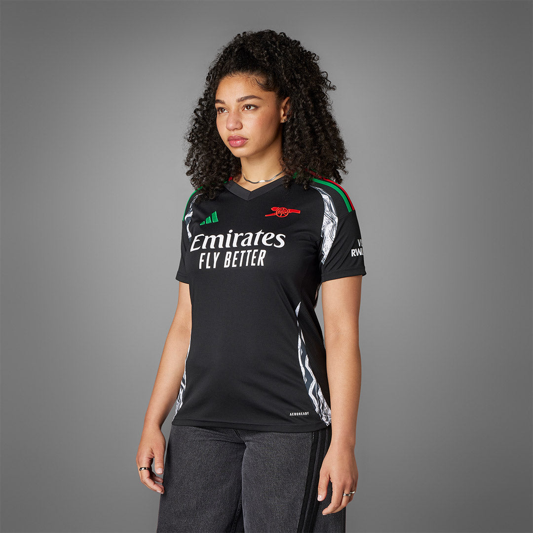 Γυναικεία Εμφάνιση Ποδοσφαίρου Μαύρη - adidas Performance Arsenal 24/25 Away Jersey