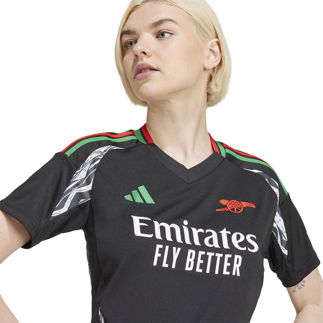 Γυναικεία Εμφάνιση Ποδοσφαίρου Μαύρη - adidas Performance Arsenal 24/25 Away Jersey